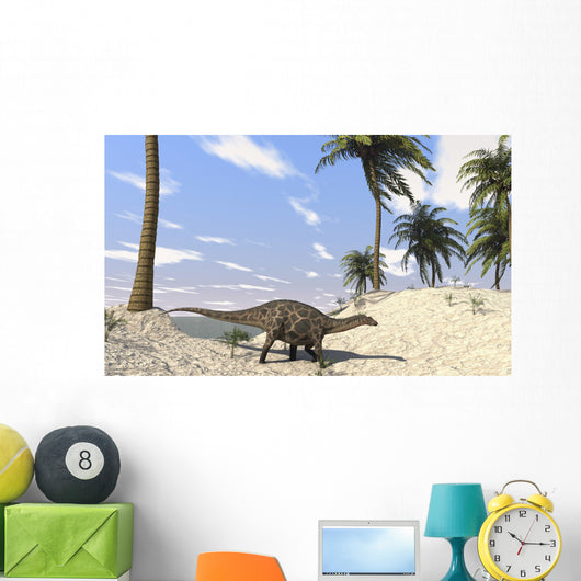 Dicraeosaurus Prehistoric Environment Wall Decal