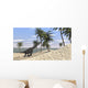 Large Brachiosaurus Tropical Environment Wall Decal Design 5