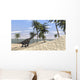 Large Brachiosaurus Tropical Environment Wall Decal Design 5