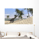 Large Brachiosaurus Tropical Environment Wall Decal Design 5