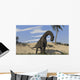 Large Brachiosaurus Standing Water Wall Decal
