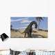 Large Brachiosaurus Standing Water Wall Decal