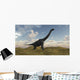 Large Brachiosaurus Barren Environment Wall Decal Design 2
