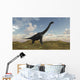 Large Brachiosaurus Barren Environment Wall Decal Design 2
