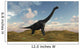 Large Brachiosaurus Barren Environment Wall Decal Design 2