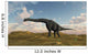 Large Brachiosaurus Barren Environment Wall Decal Design 1