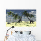 Two Brachiosaurus Dinosaurs Grazing Wall Decal Design 1
