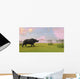 Brontotherium Grazing Prehistoric Grasslands Wall Decal Design 1