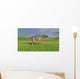 Ceratosaurus Hunting Prehistoric Grasslands Wall Decal Design 6
