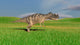 Ceratosaurus Hunting Prehistoric Grasslands Wall Decal Design 6
