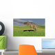Ceratosaurus Hunting Prehistoric Grasslands Wall Decal Design 5
