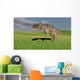 Ceratosaurus Hunting Prehistoric Grasslands Wall Decal Design 5