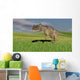 Ceratosaurus Hunting Prehistoric Grasslands Wall Decal Design 5