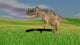 Ceratosaurus Hunting Prehistoric Grasslands Wall Decal Design 5