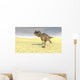 Ceratosaurus Running across Barren Wall Decal Design 7