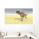 Ceratosaurus Running across Barren Wall Decal Design 7