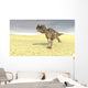 Ceratosaurus Running across Barren Wall Decal Design 7