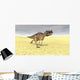 Ceratosaurus Running across Barren Wall Decal Design 6
