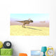 Ceratosaurus Hunting Barren Desert Wall Decal Design 5