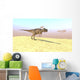 Ceratosaurus Hunting Barren Desert Wall Decal Design 5