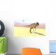 Ceratosaurus Hunting Barren Desert Wall Decal Design 3