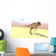 Ceratosaurus Hunting Barren Desert Wall Decal Design 3