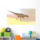 Ceratosaurus Hunting Barren Desert Wall Decal Design 1