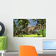 Ceratosaurus Hunting Forest Wall Decal