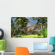 Ceratosaurus Hunting Forest Wall Decal