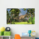 Ceratosaurus Hunting Forest Wall Decal