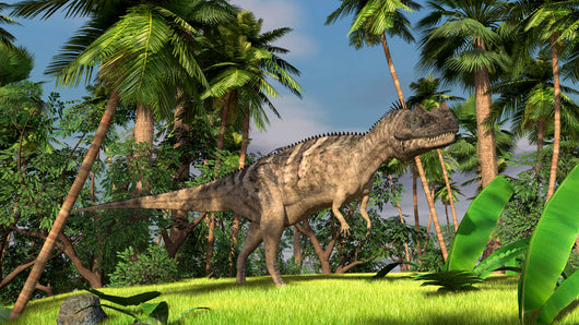 Ceratosaurus Hunting Forest Wall Decal