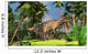 Ceratosaurus Hunting Forest Wall Decal