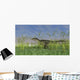 Monolophosaurus Walking through Tall Wall Decal