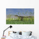 Monolophosaurus Walking through Tall Wall Decal