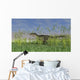 Monolophosaurus Walking through Tall Wall Decal