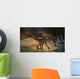 Pair Utahraptors Hunting for Wall Decal