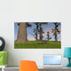 Coelophysis Running through Grassy Wall Decal Design 2