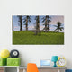 Coelophysis Running through Grassy Wall Decal Design 1