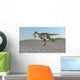 Monolophosaurus Running across Barren Wall Decal
