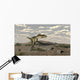 Monolophosaurus Walking across Open Wall Decal Design 6