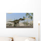 Monolophosaurus Walking across Open Wall Decal Design 4