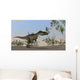 Monolophosaurus Walking across Open Wall Decal Design 4