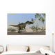 Monolophosaurus Walking across Open Wall Decal Design 4