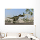 Monolophosaurus Walking across Open Wall Decal Design 4