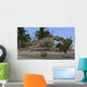 Ceratosaurus Hunting down Triceratops Wall Decal