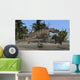 Ceratosaurus Hunting down Triceratops Wall Decal