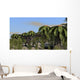 Utahraptor Roaming Prehistoric Environment Wall Decal Design 2