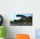 Ceratosaurus Hunting Prehistoric Wetlands Wall Decal Design 2