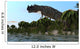 Ceratosaurus Hunting Prehistoric Wetlands Wall Decal Design 2