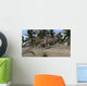 Ceratosaurus Hunting Prehistoric Environment Wall Decal Design 5